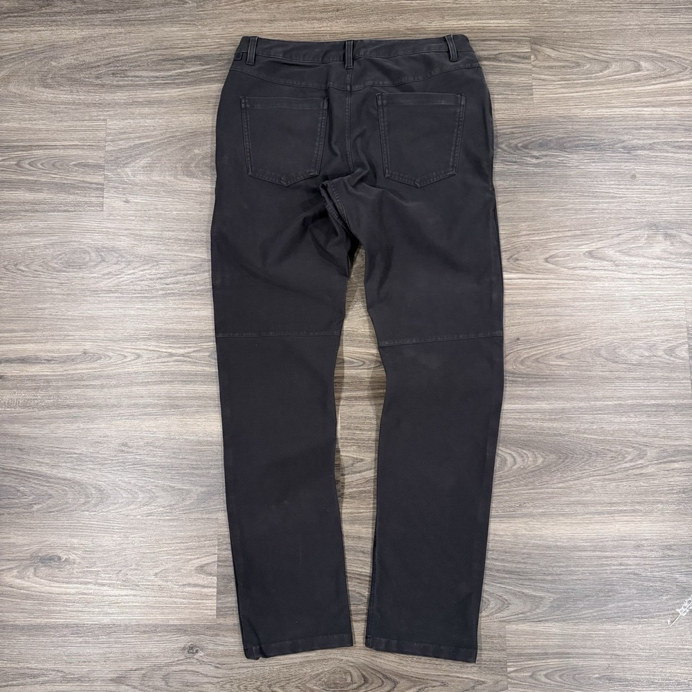 Lululemon ABC Pants Mens 33x33 Black Slim Fit Technical Travel - Picture 4 of 7